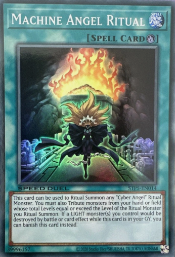 Machine Angel Ritual - STP5-EN014 - Super Rare
