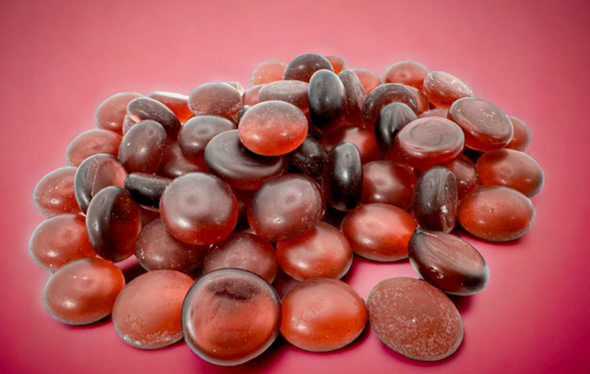 CHESSEX - GLASS STONES CRYSTAL FROSTED AMETHYST