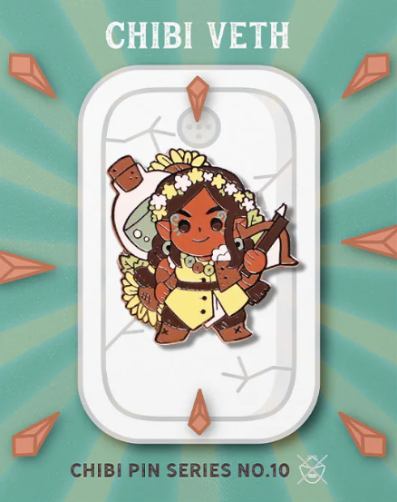 401 Games Canada - Critical Role Chibi Pin No. 10 - Veth Brenatto