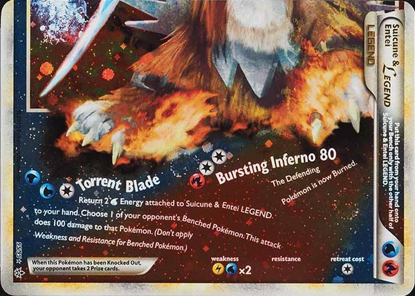 Suicune & Entei Legend (Bottom) - 95/95 - Ultra Rare