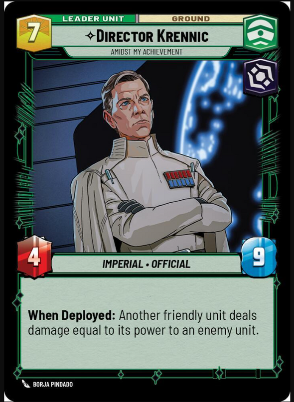 Director Krennic - Amidst My Achievement - 8/264 - Rare