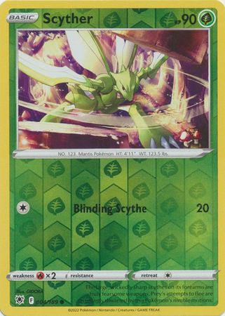 Scyther - 004/189 - Common - Reverse Holo available at 401 Games Canada