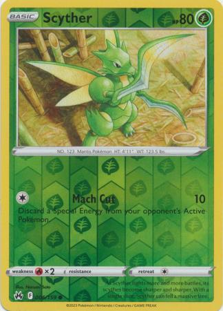 Scyther - 006/159 - Common - Reverse Holo available at 401 Games Canada