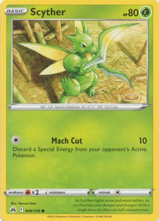 Scyther - 006/159 - Common available at 401 Games Canada