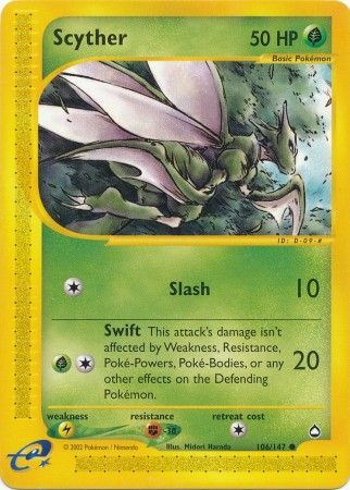 Scyther - 106/147 - Common available at 401 Games Canada