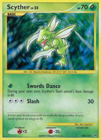 Scyther - 130/127 - Secret Rare available at 401 Games Canada