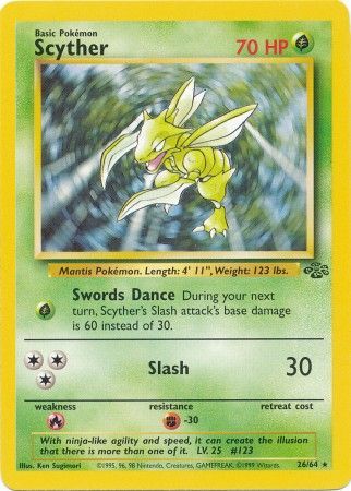 Scyther - 26/64 - Rare - Unlimited available at 401 Games Canada