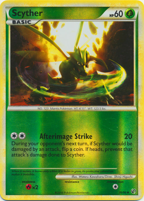 Scyther - 36/90 - Uncommon - Reverse Holo available at 401 Games Canada