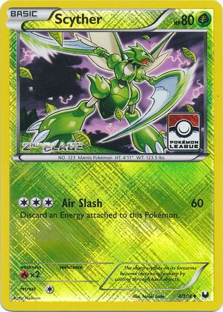 Scyther - 4/108 - League Promo (2nd Place) available at 401 Games Canada