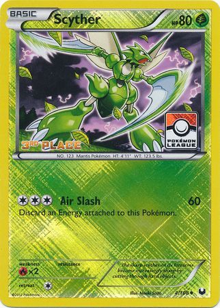 Scyther - 4/108 - League Promo (3nd Place) available at 401 Games Canada