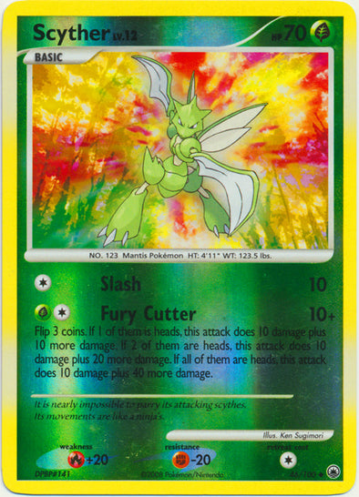 Scyther - 46/100 - Uncommon - Reverse Holo available at 401 Games Canada