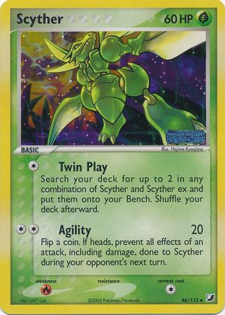 Scyther - 46/115 - Uncommon - Reverse Holo available at 401 Games Canada