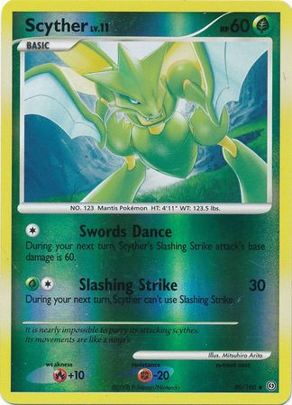 Scyther - 49/100 - Uncommon - Reverse Holo available at 401 Games Canada