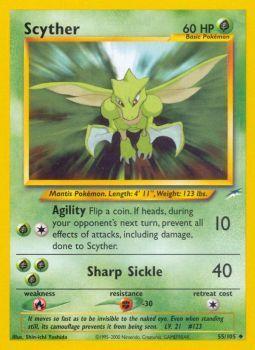 Scyther - 55/105 - Uncommon - Unlimited available at 401 Games Canada