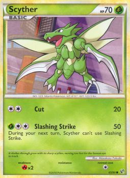 Scyther - 65/90 - Common available at 401 Games Canada