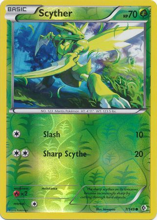 Scyther - 7/149 - Common - Reverse Holo available at 401 Games Canada