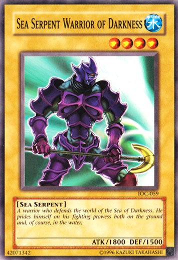 Sea Serpent Warrior of Darkness - IOC-059 - Common - Unlimited available at 401 Games Canada