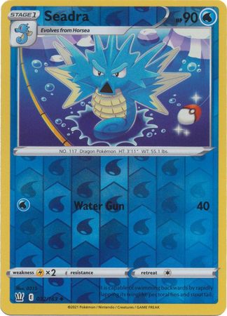 Seadra - 032/163 - Uncommon - Reverse Holo available at 401 Games Canada