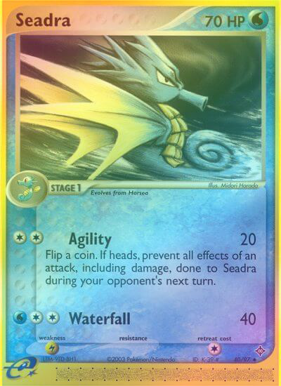 Seadra - 40/97 - Uncommon - Reverse Holo available at 401 Games Canada