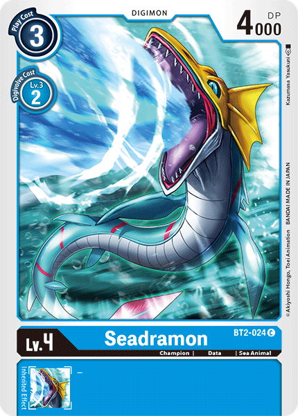 Seadramon - BT2-024 - Common available at 401 Games Canada