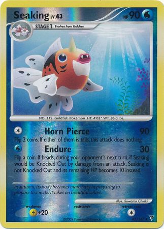 Seaking - 43/147 - Rare - Reverse Holo available at 401 Games Canada