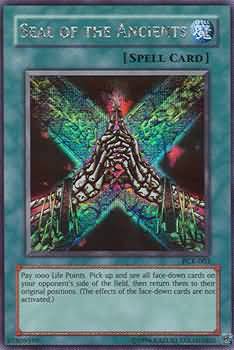 Seal of the Ancients - PCK-003 - Prismatic Secret Rare available at 401 Games Canada