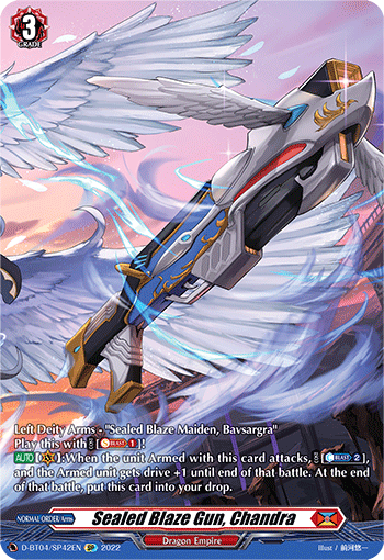 Sealed Blaze Gun, Chandra - D-BT04/SP42 - SP available at 401 Games Canada