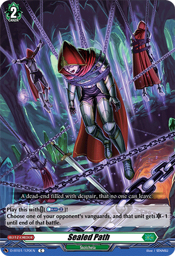 Sealed Path - D-BT01/120 - Common available at 401 Games Canada