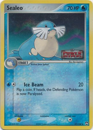 Sealeo - 37/108 - Uncommon - Reverse Holo available at 401 Games Canada