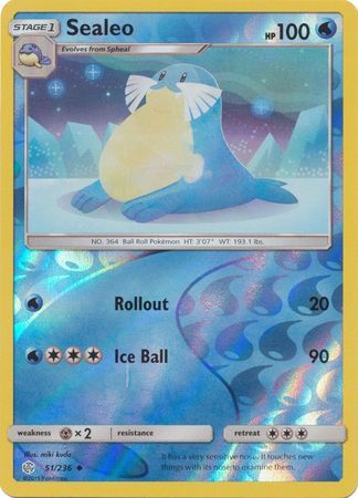 Sealeo - 51/236 - Uncommon - Reverse Holo available at 401 Games Canada
