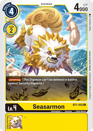 Seasarmon - BT1-052 - Common available at 401 Games Canada