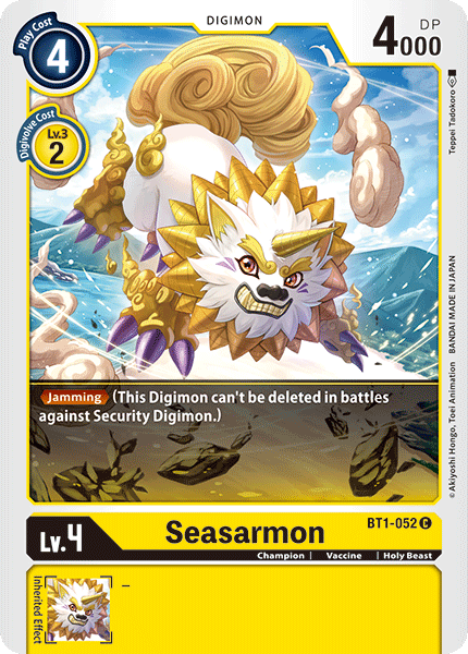 Seasarmon - BT1-052 - Common available at 401 Games Canada