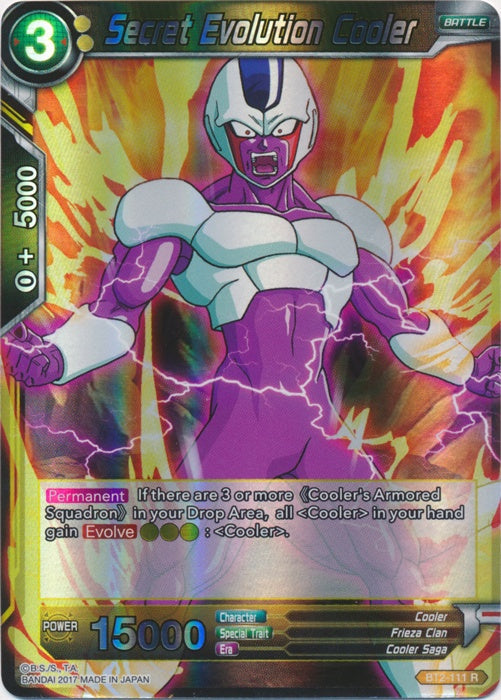 Secret Evolution Cooler - BT2-111 - Rare available at 401 Games Canada