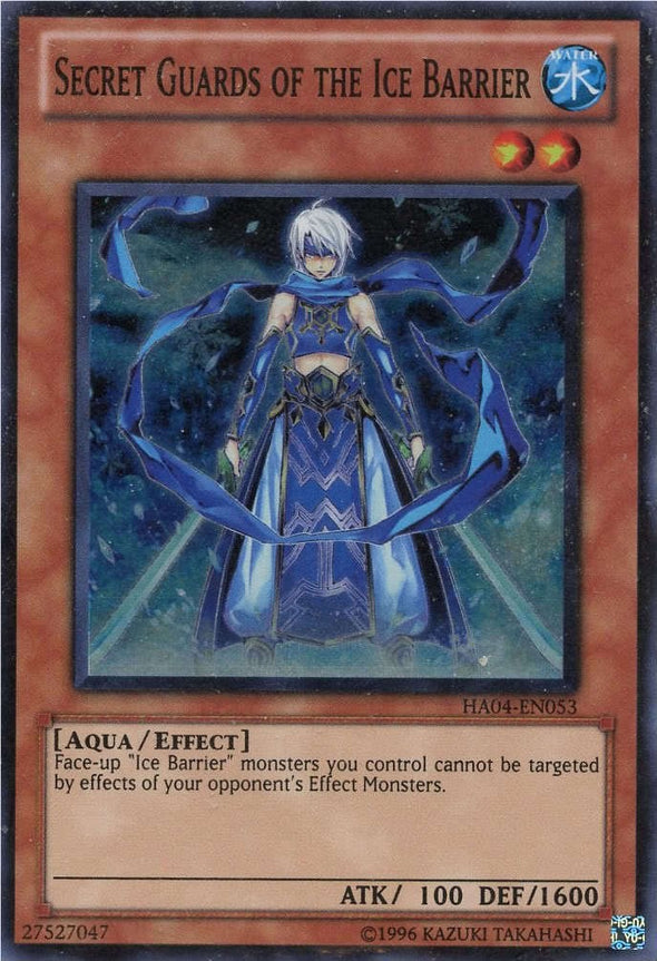 Secret Guards of the Ice Barrier - HA04-EN053 - Super Rare - Unlimited available at 401 Games Canada