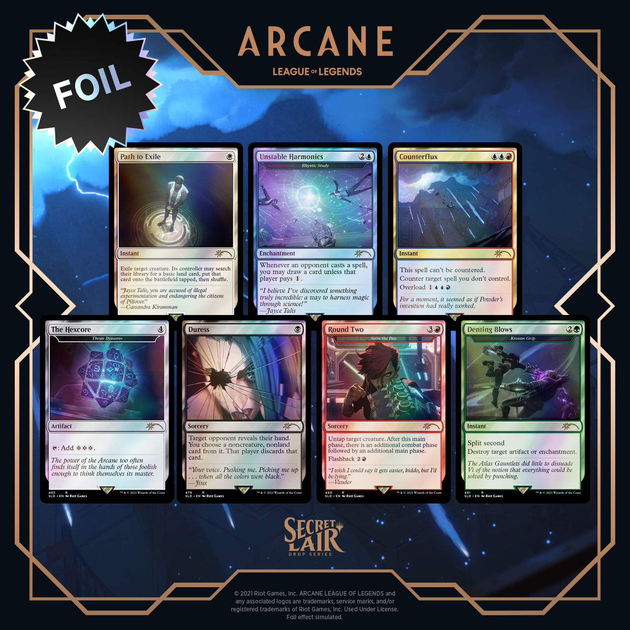 Secret Lair Drop Series - Secret Lair x Arcane (Foil)