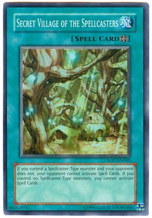 Secret Village of the Spellcasters - CSOC-EN061 - Super Rare - Unlimited available at 401 Games Canada