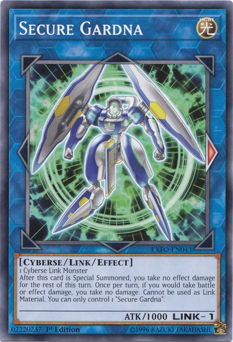 Secure Gardna - EXFO-EN043 - Common - 1st Edition available at 401 Games Canada