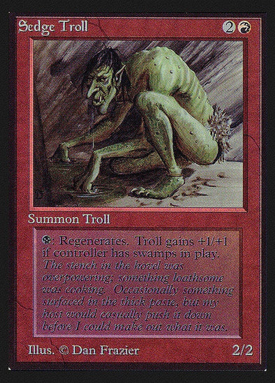 Sedge Troll (CED) available at 401 Games Canada