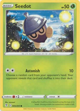 Seedot - 005/203 - Common available at 401 Games Canada