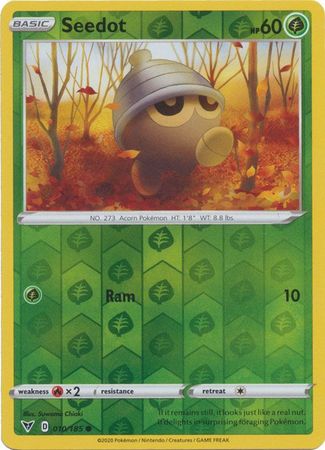 Seedot - 010/185 - Common - Reverse Holo available at 401 Games Canada