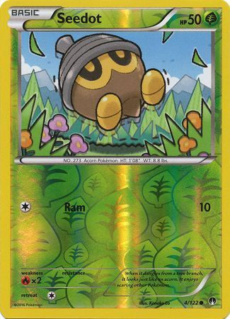 Seedot - 4/122 - Common - Reverse Holo available at 401 Games Canada