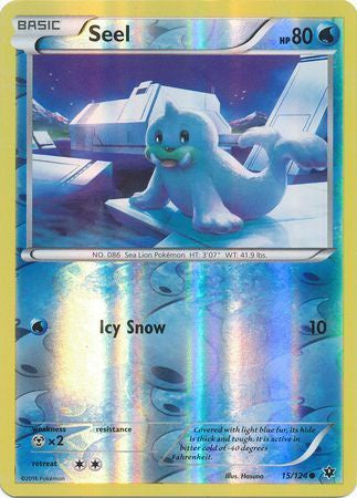 Seel - 15/124 - Common - Reverse Holo available at 401 Games Canada