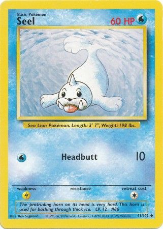 Seel - 41/102 - Uncommon - Unlimited available at 401 Games Canada