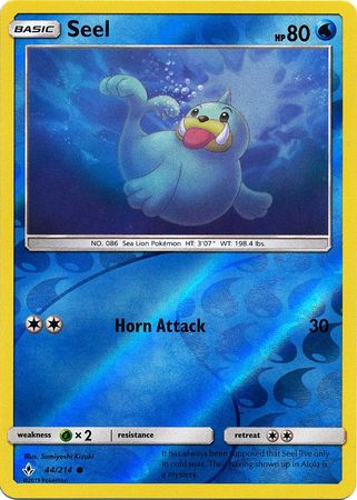 Seel - 44/214 - Common - Reverse Holo available at 401 Games Canada