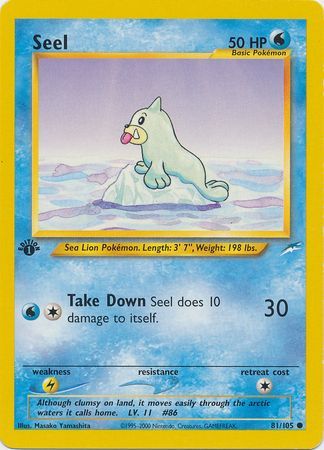 Seel - 81/105 - Common - 1st Edition available at 401 Games Canada