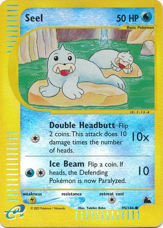 Seel - 95/144 - Common - Reverse Holo available at 401 Games Canada
