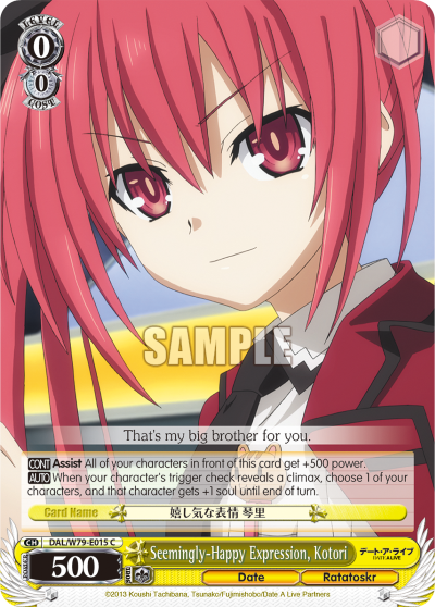 Seemingly-Happy Expression, Kotori (C) available at 401 Games Canada