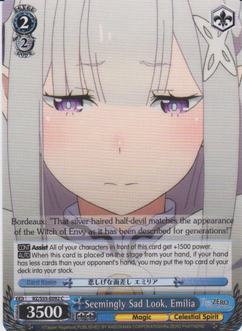 Seemingly Sad Look, Emilia (C) available at 401 Games Canada