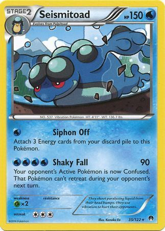 Seismitoad - 35/122 - Rare available at 401 Games Canada