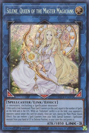 Selene, Queen of the Master Magicians - BLCR-EN092 - Secret Rare - 1st Edition available at 401 Games Canada